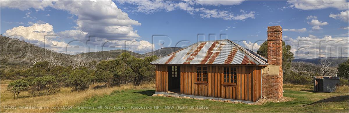 Peter Bellingham Photography Sawyers Hill Rest House - Kosciuszko NP - NSW (PBH4 00 12495)